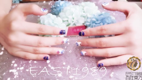  青花美甲怎么做？保定東方技工學(xué)校教你巧做美甲！