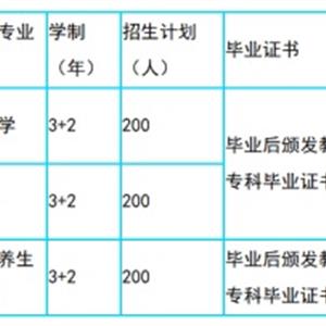 “三二連讀”大專(zhuān)班